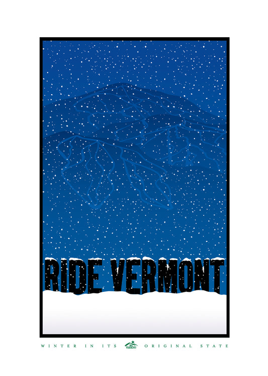 Ride Vermont Poster - 2013